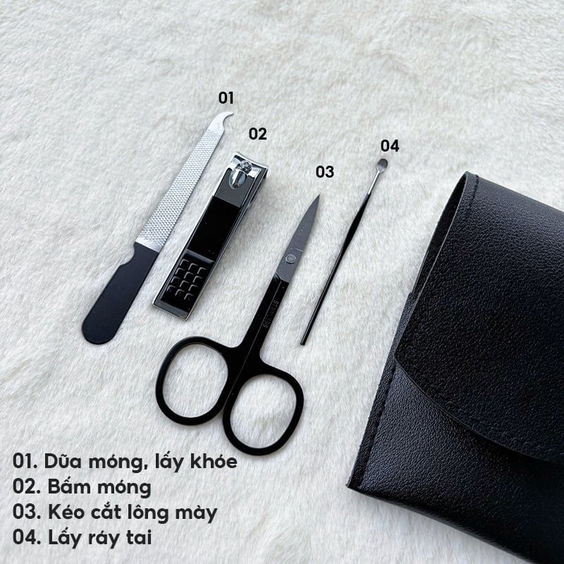 Bộ Dụng Cụ Cắt Móng Tay TOOLA Multi Nail Clippers Set - BT-TLA098