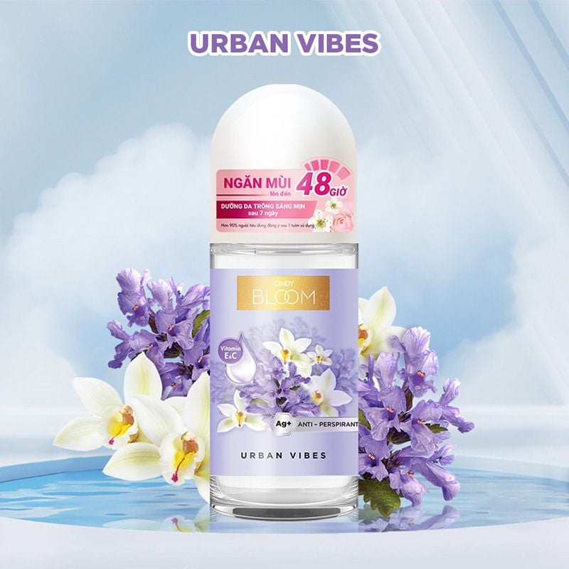 Lăn Khử Mùi Hương Nước Hoa Dành Cho Nữ Cindy Bloom Deodorant roll-on 50ml
