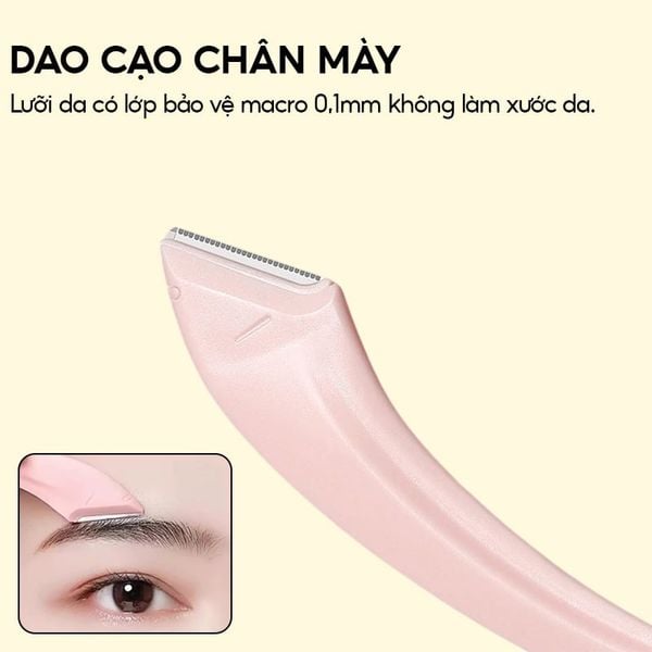  Bộ Dụng Cụ Cắt Tỉa Lông Mày TOOLA Multi-function Eyebrow Trimmer Tool Set - BT-TLA096 