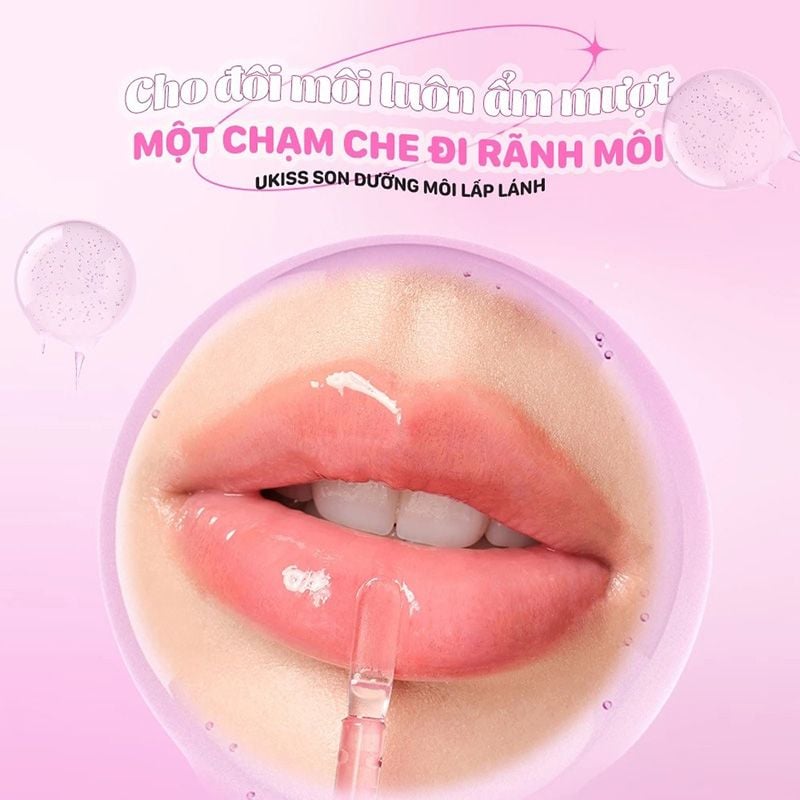 Son Bóng UKISS Dưỡng Môi Căng Mọng Star Jelly Ice Lip Oil 2ml