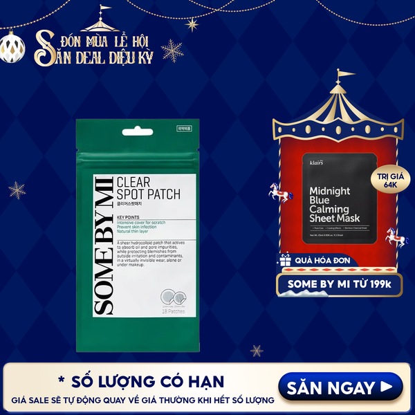  Miếng Dán Mụn Some By Mi Clear Spot Patch - Set 18 miếng 