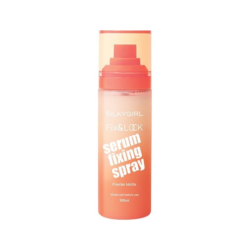 Xịt Khóa Nền Silkygirl Fix & Lock Serum Fixing Spray 100ml