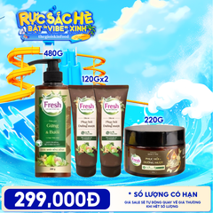 COMBO GỘI XẢ + KEM Ủ TÓC