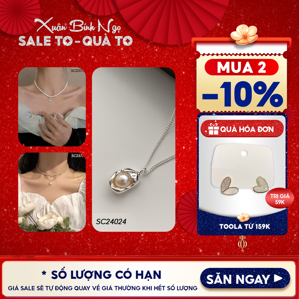 [NHẬP KHẨU] Vòng Cổ TOOLA Nhiều Lớp, Phong Cách Thời Trang Nữ Tính Sang Trọng