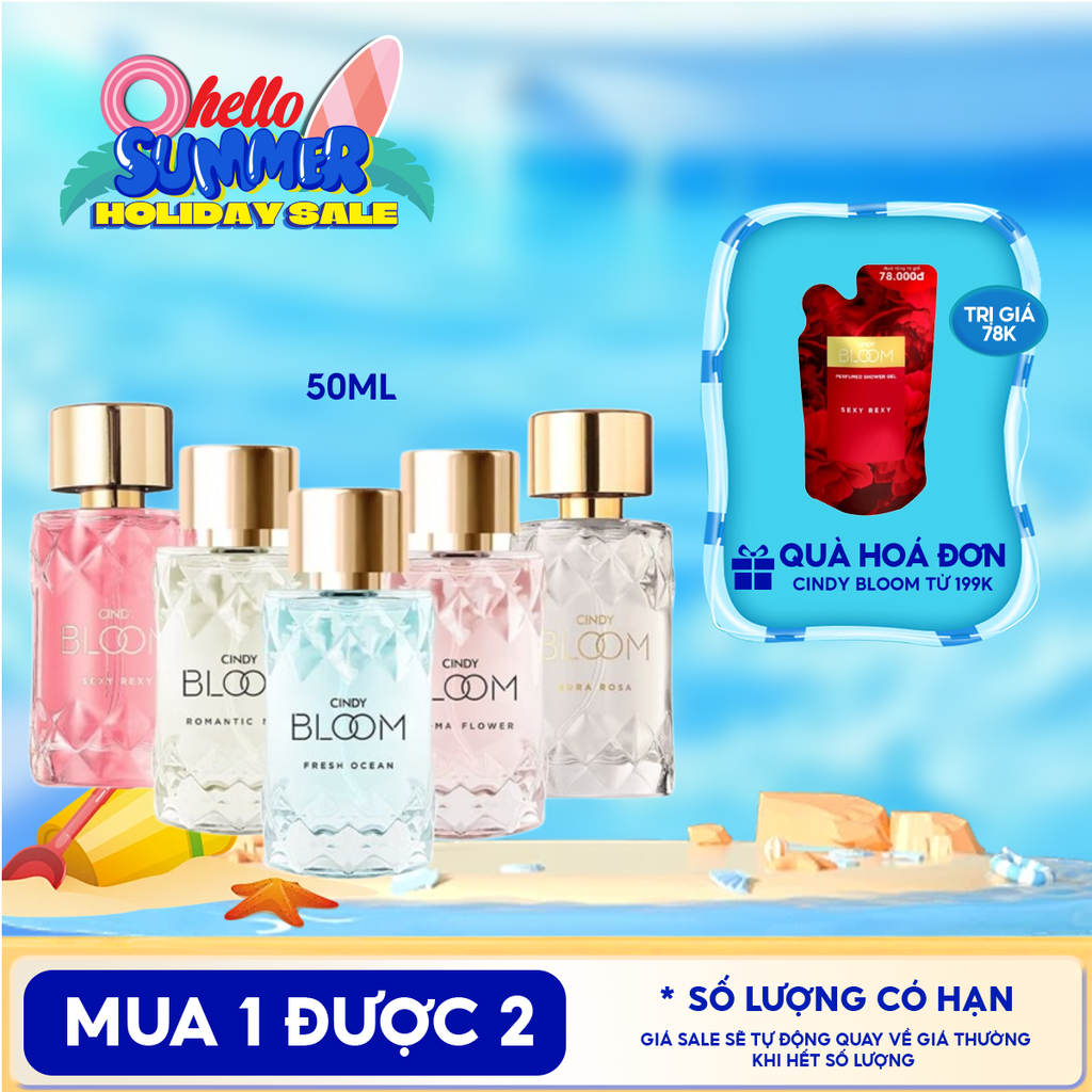 Nước Hoa Nữ Cindy Bloom Perfume 50ml