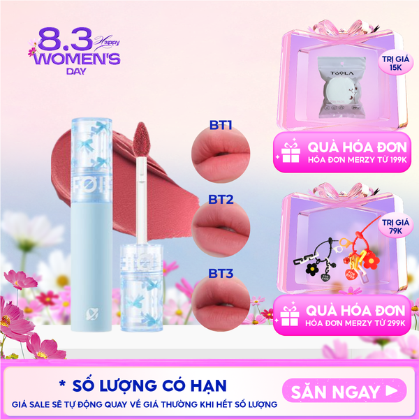  Son Kem Lì FOIF Thuần Chay, Mềm Mịn, Lâu Trôi Daily Blur Tint 3g 
