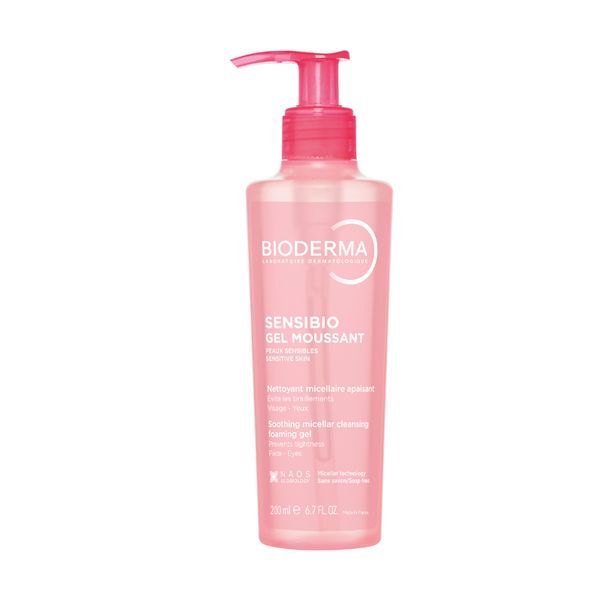  Sữa Rửa Mặt Dạng Gel Bioderma Cho Da Nhạy Cảm Sensibio Gel Moussant 