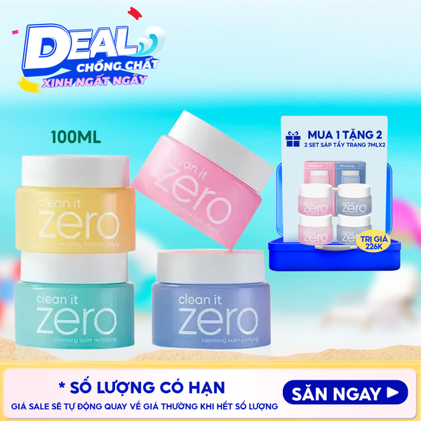  Sáp Tẩy Trang Banila Co Clean It Zero Cleansing Balm 100ml 
