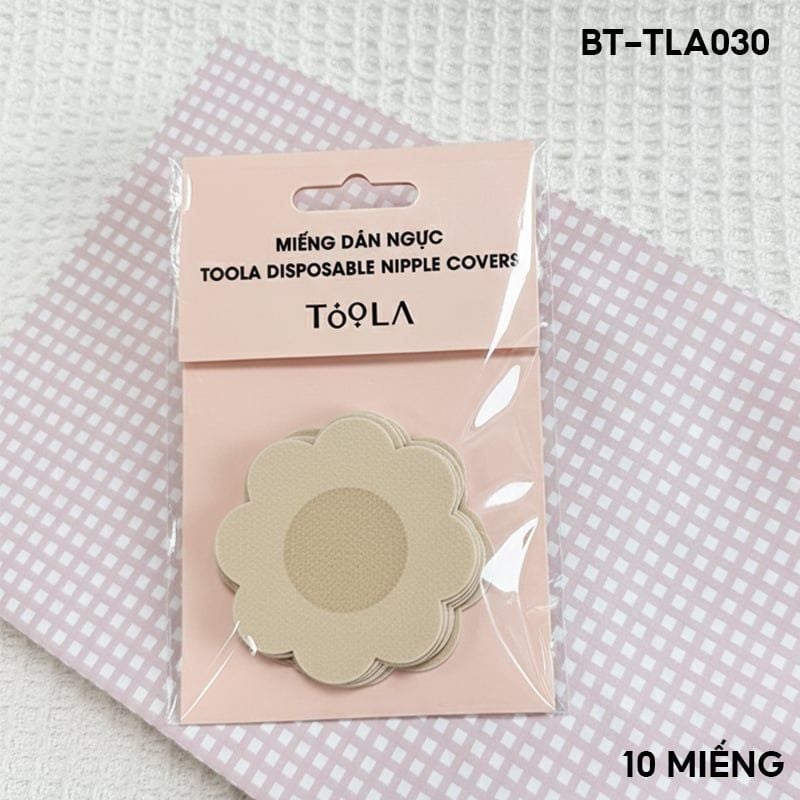 Miếng Dán Ngực TOOLA Siêu Mỏng, Thoáng Khí, Bám Dính Tốt