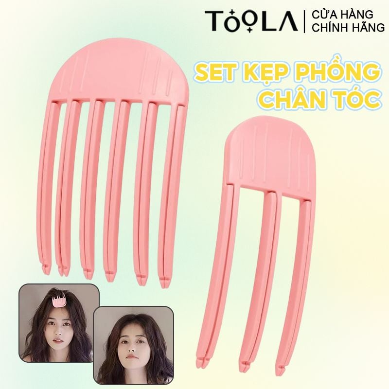 [NHẬP KHẨU] Set Kẹp Phồng Chân Tóc TOOLA Thời Trang PC-TLA066