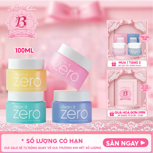  Sáp Tẩy Trang Banila Co Clean It Zero Cleansing Balm 100ml 