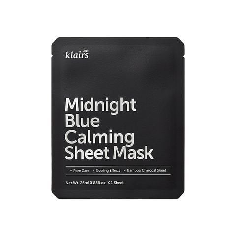  [Gift] Mặt Nạ Làm Dịu Phục Hồi Da Giảm Kích Ứng Klairs Midnight Mask 25ml - Trị Giá 64k 