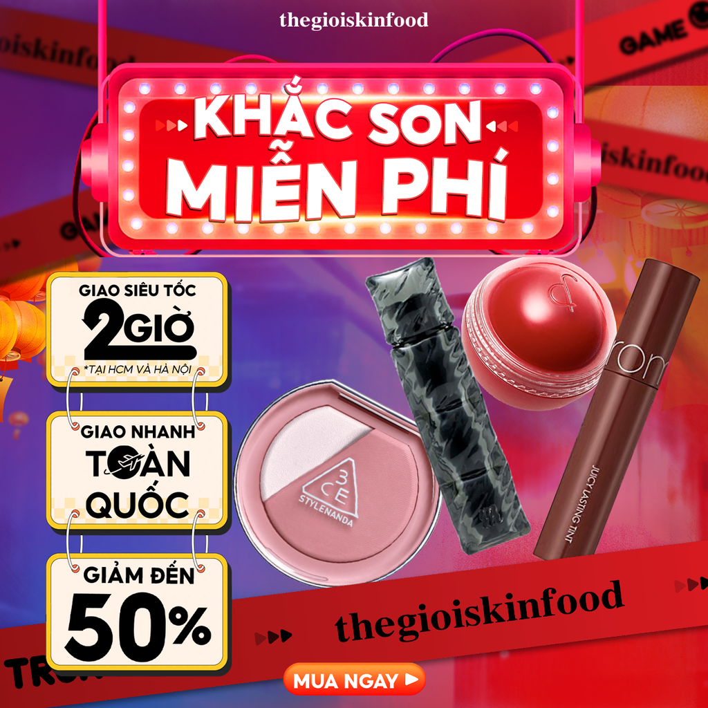 Sản Phẩm Có Dịch Vụ Khắc Son Miễn Phí - Son Merzy, Romand, FOIF, Romand #23 (Starry Edition)