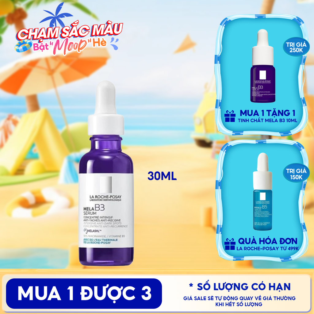 Serum La Roche-Posay Hỗ Trợ Dưỡng Sáng, Giảm Thâm Nám La Roche-Posay Mela B3 Serum 30ml