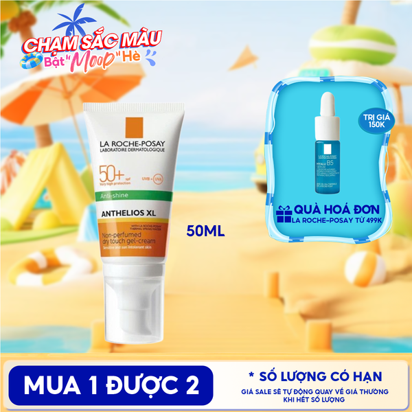  Kem Chống Nắng La Roche-Posay Kiểm Soát Dầu Anthelios Dry Touch Finish Mattifying Effect SPF50+ 50ml 