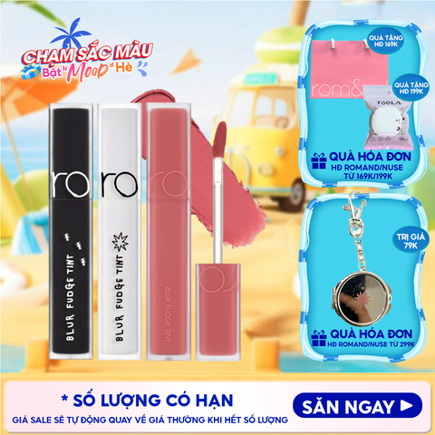 Son Kem Lì Romand Lên Màu Chuẩn, Mịn Môi Blur Fudge Tint 5g