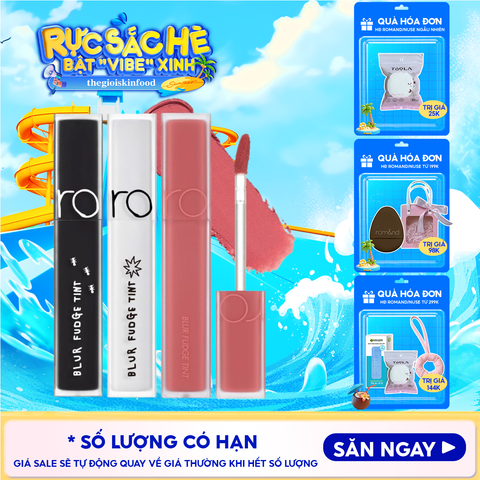 Son Kem Lì Romand Lên Màu Chuẩn, Mịn Môi Blur Fudge Tint 5g