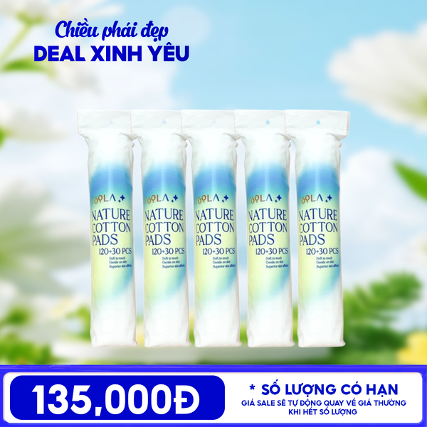  Combo Bông Tẩy Trang TOOLA Nhiều Loại 