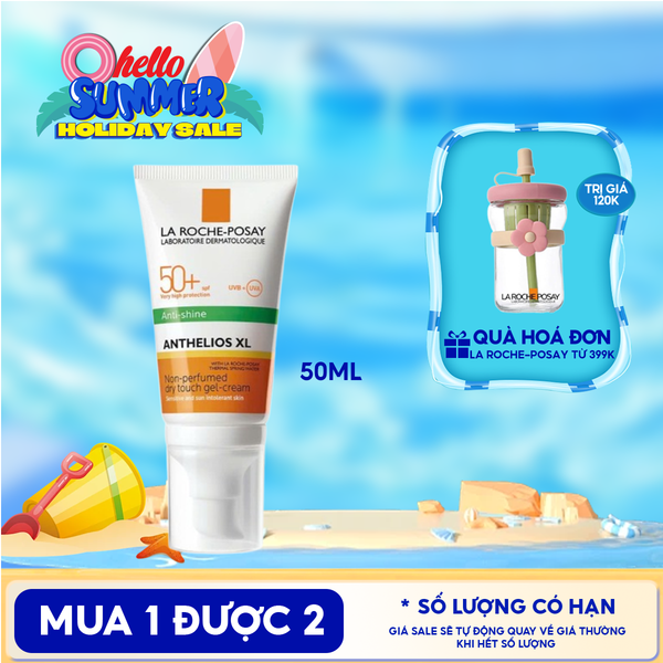  Kem Chống Nắng La Roche-Posay Kiểm Soát Dầu Anthelios Dry Touch Finish Mattifying Effect SPF50+ 50ml 