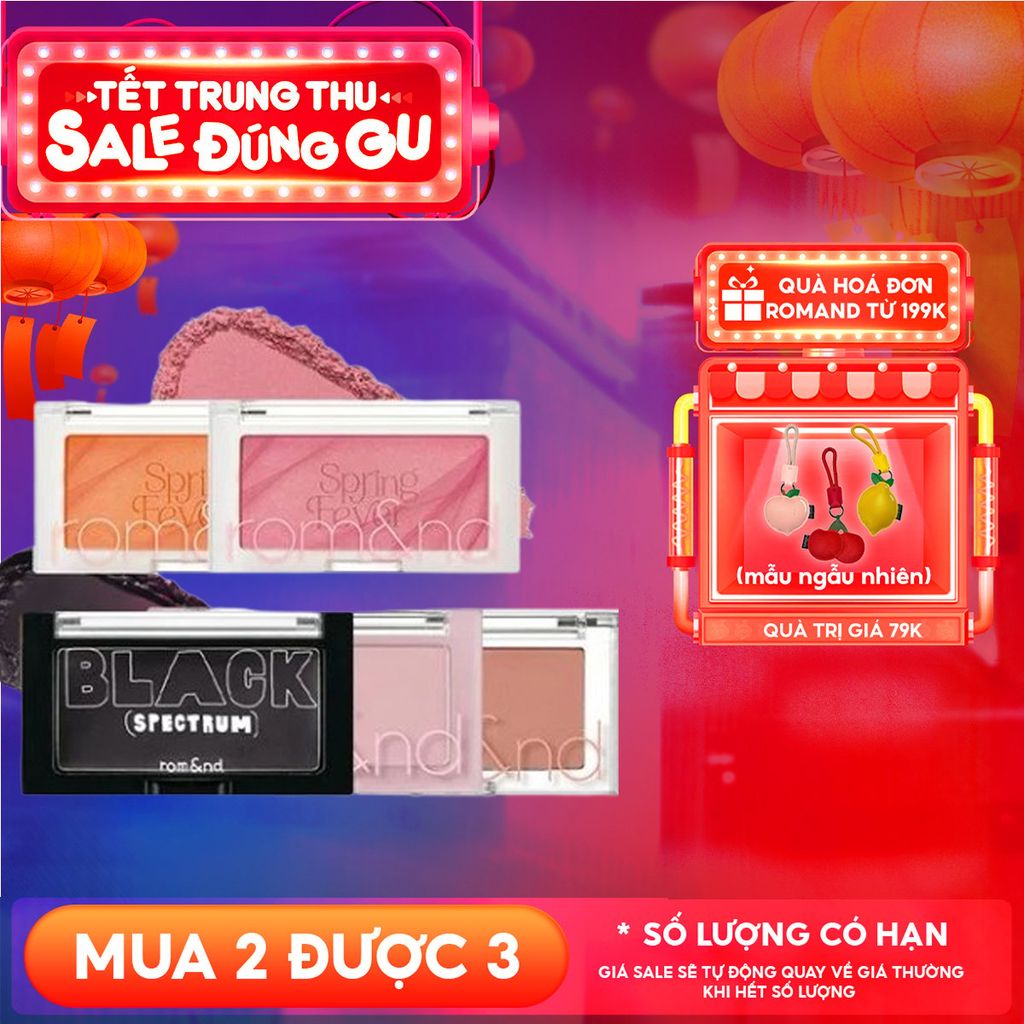 [NEW] Phấn Má Hồng Romand Ngọt Ngào Dạng Nén Better Than Cheek