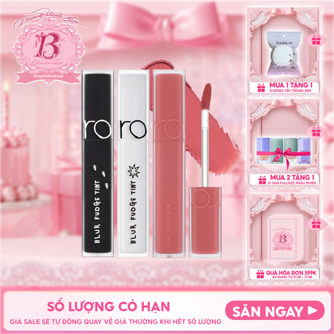 Son Kem Lì Romand Lên Màu Chuẩn, Mịn Môi Blur Fudge Tint 5g
