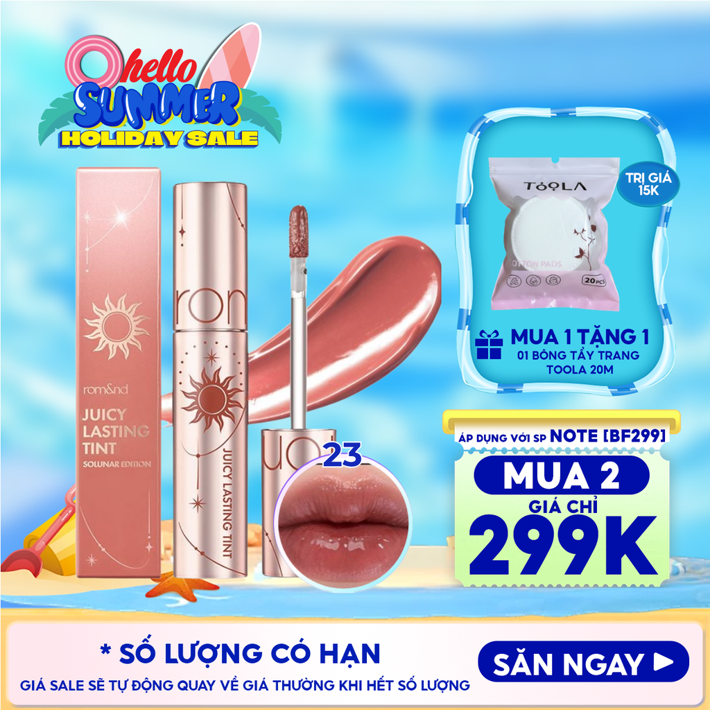 [NEW][Solunar Edition] Son Tint Lì Romand Juicy Lasting Tint Solunar Edition