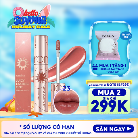 [NEW][Solunar Edition] Son Tint Lì Romand Juicy Lasting Tint Solunar Edition