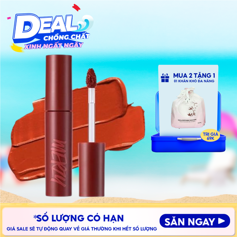 [Màu 1-6] Son Kem Lì Merzy Siêu Mịn Môi Bite The Beat Mellow Tint 4g