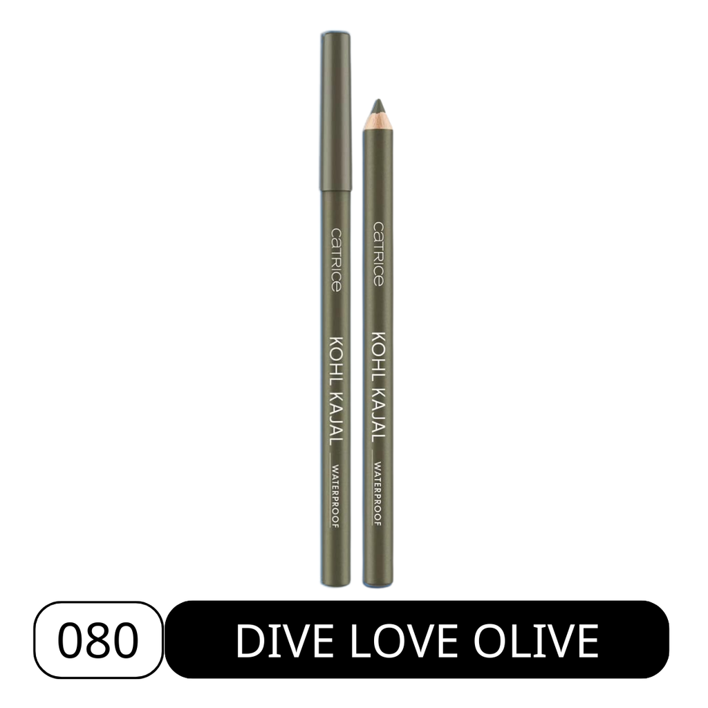 Chì Kẻ Mắt Mày Nét Mảnh, Mịn Lì, Chống Nước Catrice Kohl Kajal Waterproof