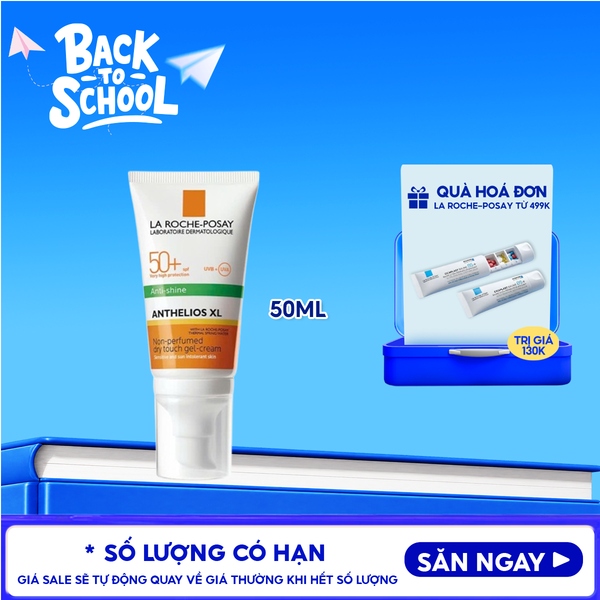 Kem Chống Nắng La Roche-Posay Kiểm Soát Dầu Anthelios Dry Touch Finish Mattifying Effect SPF50+ 50ml 