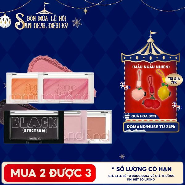  [NEW] Phấn Má Hồng Romand Ngọt Ngào Dạng Nén Better Than Cheek 