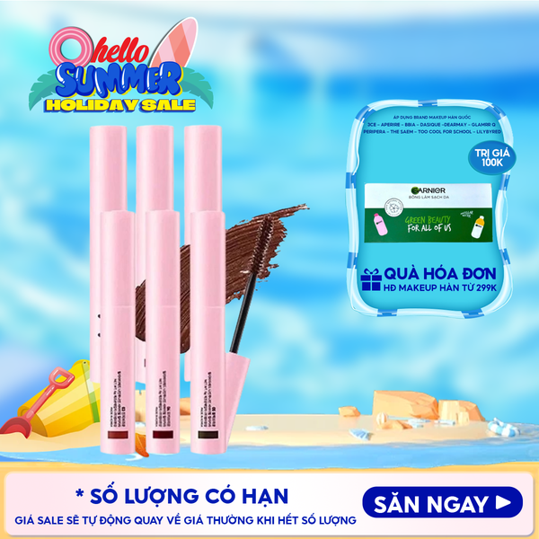  Mascara Lilybyred Siêu Mảnh, Dài và Chống Trôi am9 to pm9 Survival Colorcara 6g 