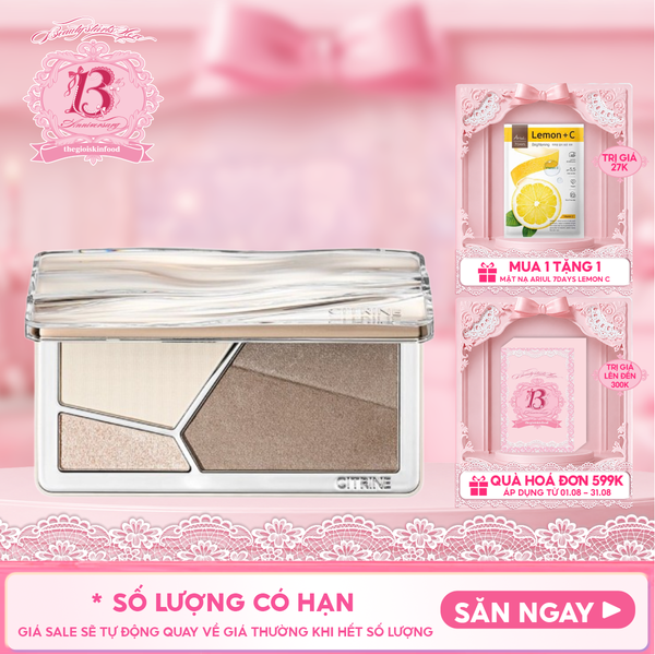  Phấn Tạo Khối Và Bắt Sáng Đa Năng Citrine Light And Shadow Blending Contour Palette 14.5g 