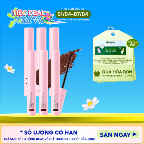 Mascara Lilybyred Siêu Mảnh, Dài và Chống Trôi am9 to pm9 Survival Colorcara 6g