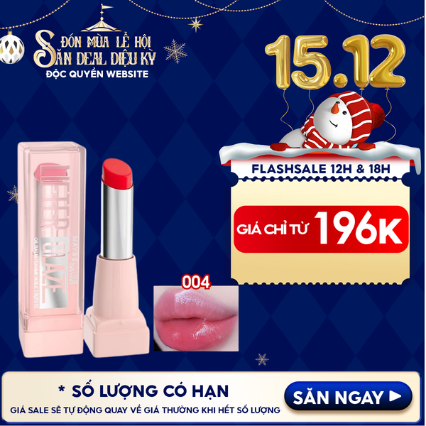  Son Bóng Dưỡng Môi Maybelline Lifter Glaze Oil Balm 2.8g 