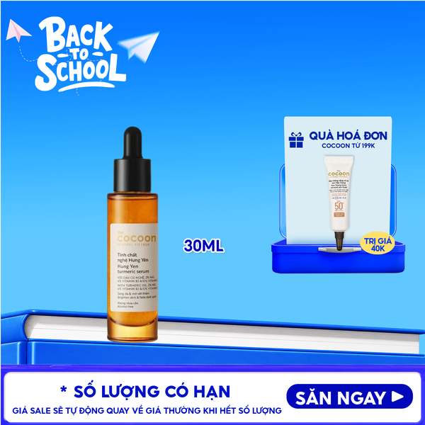  Serum Cocoon Nghệ Hưng Yên Turmeric Serum 30ml 