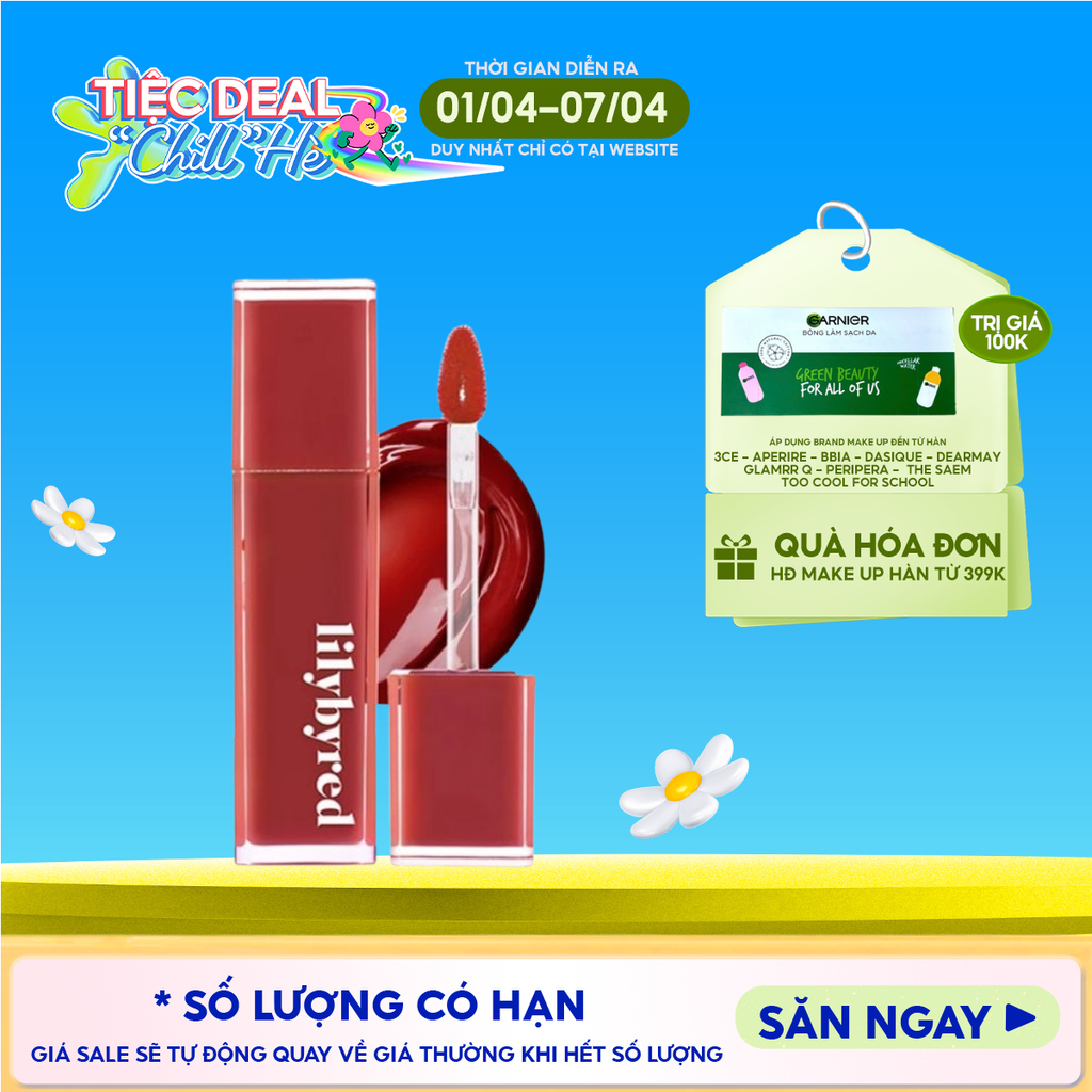 Son Kem Bóng Lì Lilybyred Bloody Liar Coating Tint 4g
