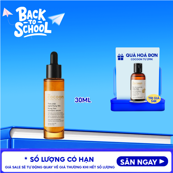  Serum Cocoon Nghệ Hưng Yên Turmeric Serum 30ml 