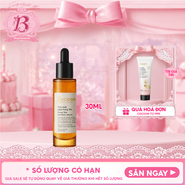  Serum Cocoon Nghệ Hưng Yên Turmeric Serum 30ml 