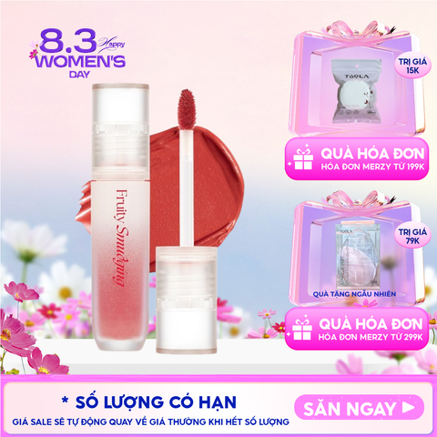 Son Kem Lì Merzy Mịn Mượt Fruity Smudging Velvet Tint 3.5g