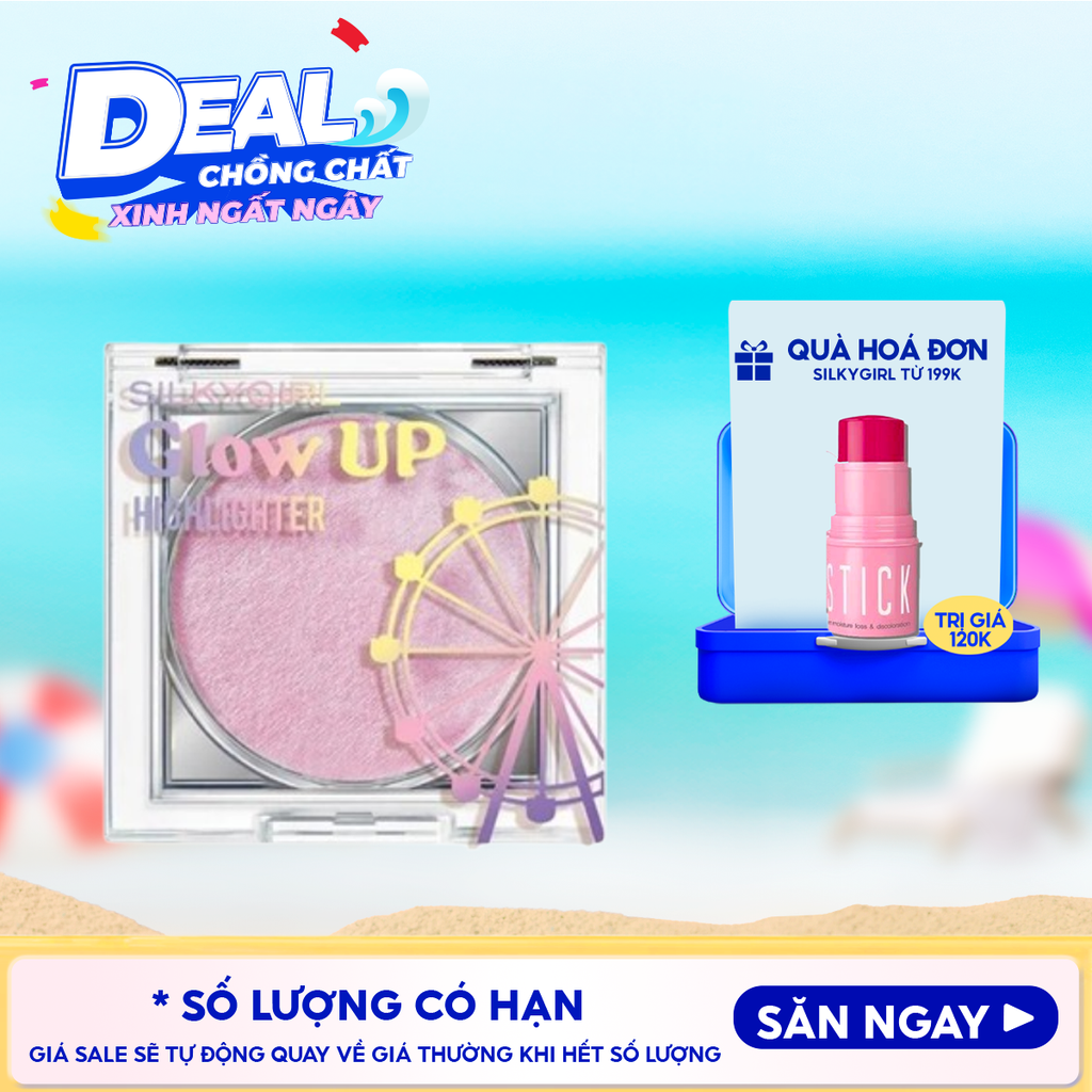Bắt Sáng Dạng Kem Silkygirl Glow Up Highlighter 4g