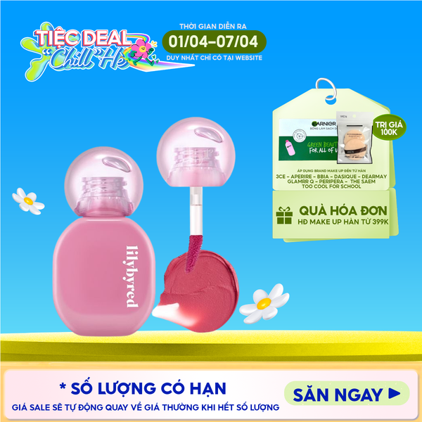  Son Nhung Bóng Lì Lilybyred Balming Dewy Tint 6g 