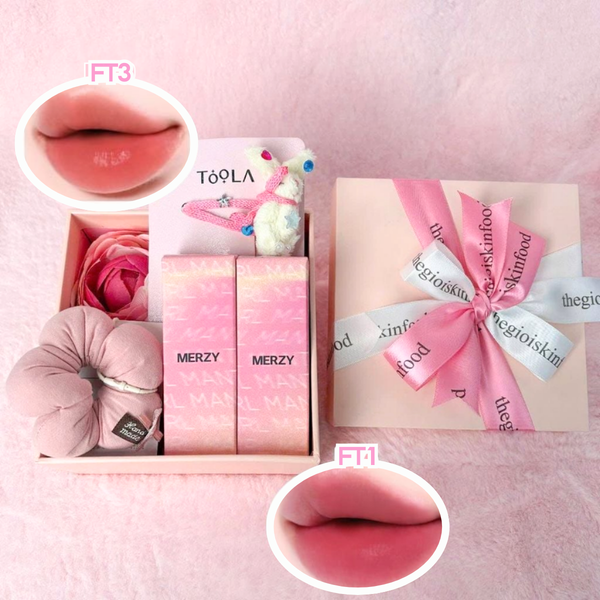 [NEW] Son Tint Merzy Mịn Lì , Bền Màu, Fit Môi Tự Nhiên Water Fit Blur Tint 3.7g