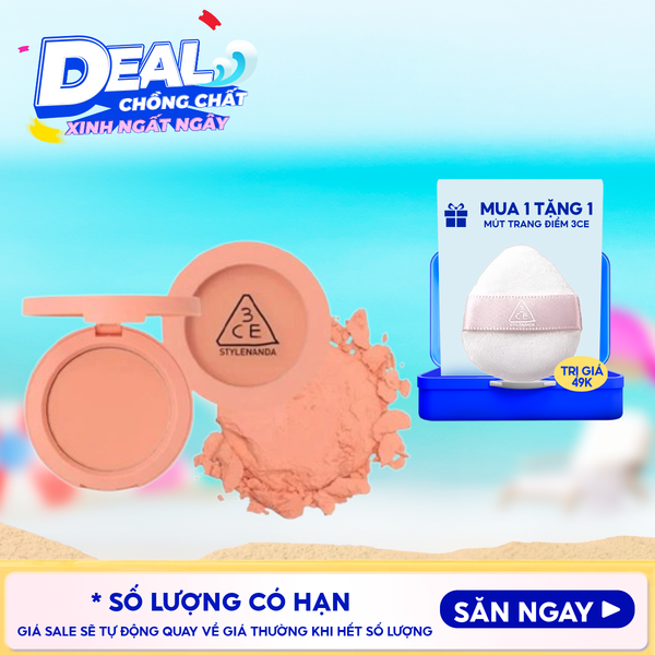  Phấn Má Hồng 3CE Mịn Lì Siêu Xinh Face Blush 5.5g 
