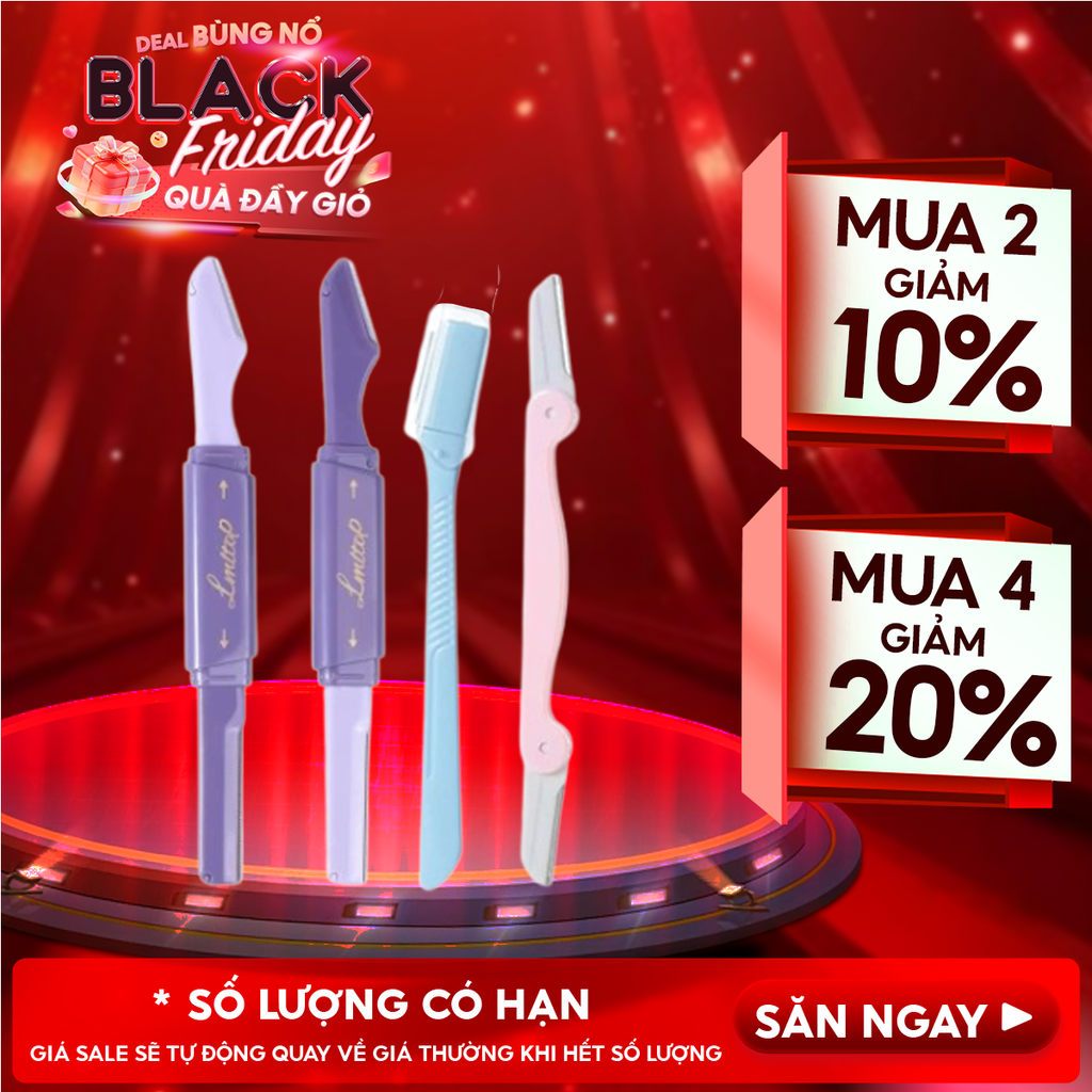 [NHẬP KHẨU] Set Dao Cạo Mày LMLTOP (Màu ngẫu nhiên)