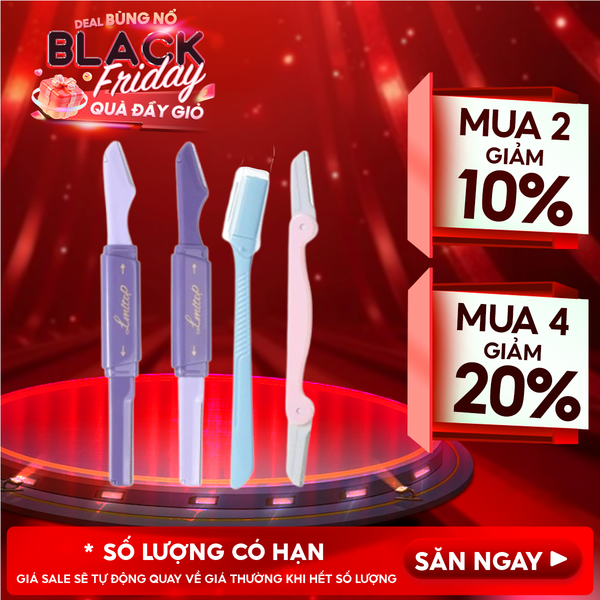  [NHẬP KHẨU] Set Dao Cạo Mày LMLTOP (Màu ngẫu nhiên) 