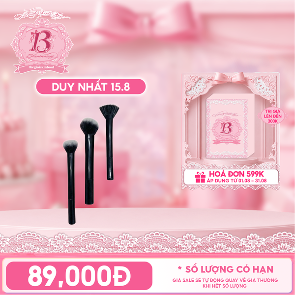  Bộ Cọ Trang Điểm Tạo Khối, Bắt Sáng TOOLA Highlight & Contour Brush Set - BT-TLA091 