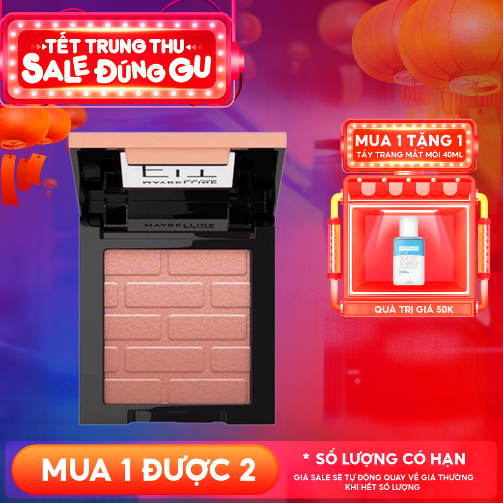Má Hồng Maybelline Dạng Nén, Mịn Lì Chuẩn Màu Fit Me Mono Blush 4.5g