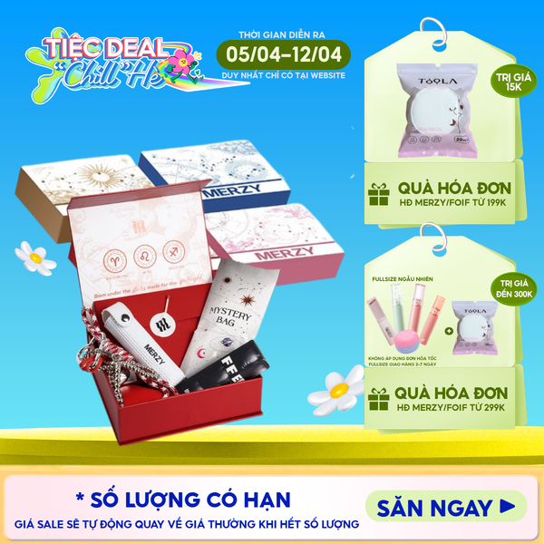  Túi Quà Thần Tài Và Hộp Quà Điều Ước Merzy Holiday’25 Bundle 