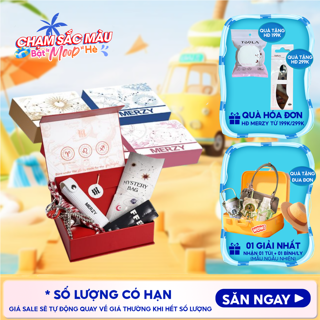 Túi Quà Thần Tài Và Hộp Quà Điều Ước Merzy Holiday’25 Bundle